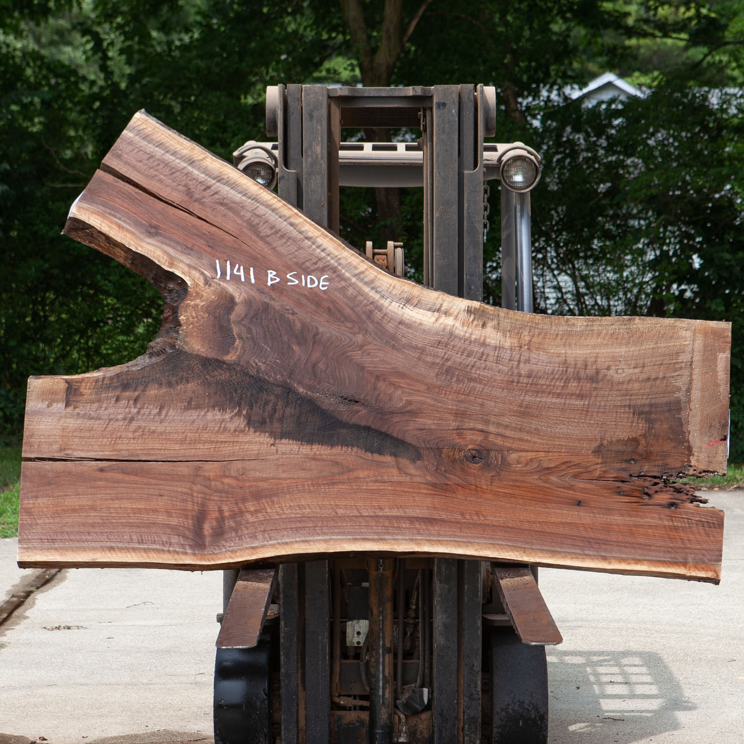 Walnut Slab No. 1141 | Elko Hardwoods | Modern Live Edge Furniture 